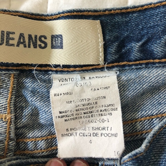 vintage gap jean shorts - Picture 4 of 9